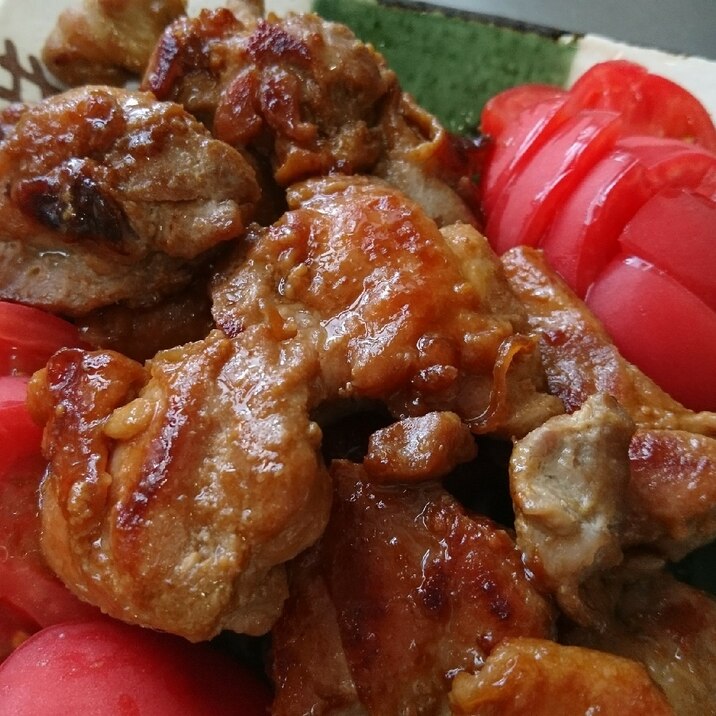 簡単!鳥もも肉のゆず胡椒焼き(´ 3`)